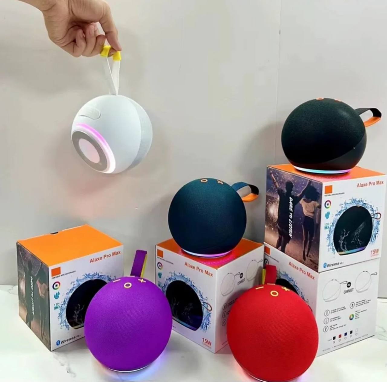 Parlante Alaxe Pro Max Alexa REplica IDEAL PARA COMERCIALIZAR
