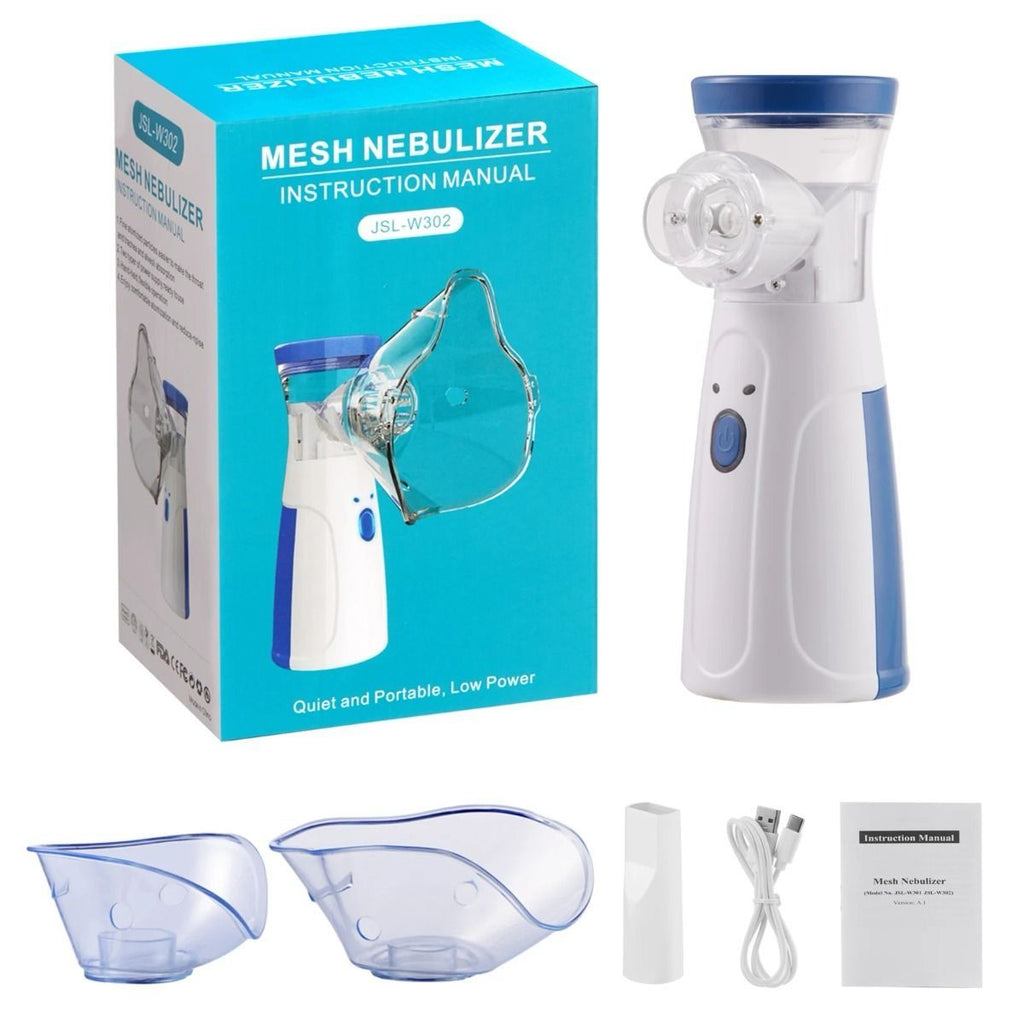 NEBULIZADOR PORTÁTIL ULTRASÓNICO MESH - SILENCIO Y ALIVIO DE INMEDIATO